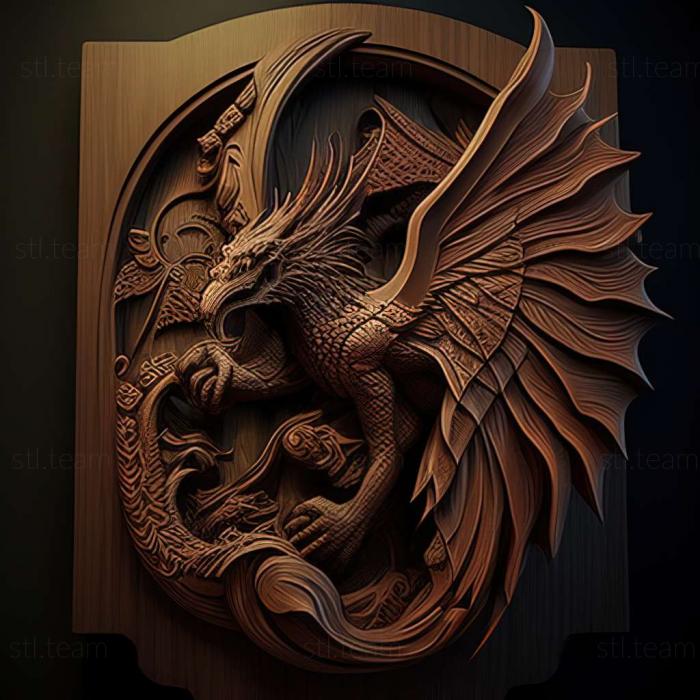 3D model Dragons Dogma game (STL)